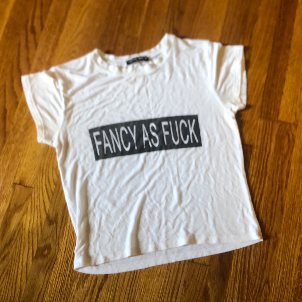 Fancy as fuck crop top 🤪